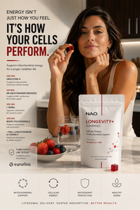 NAO Liposomal Urolithin A Gummies for Healthy Aging, Cellular Energy & Mitochondrial Support
