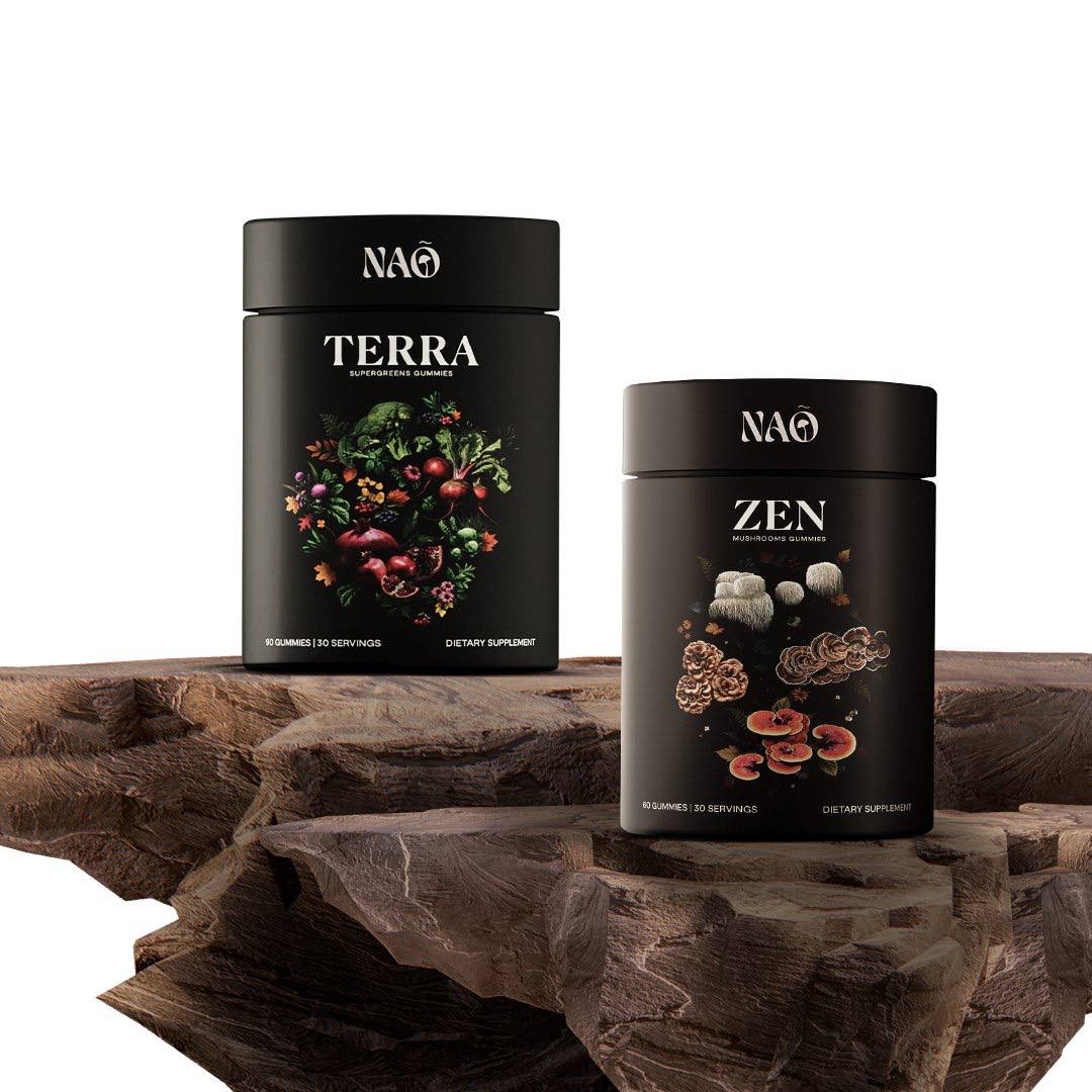 TERRA and ZEN Superfood Gummies Synergy Pack